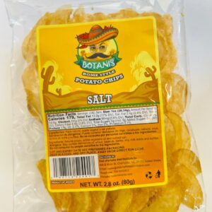 Botanis Home Style potato chips 2.8 oz Sal