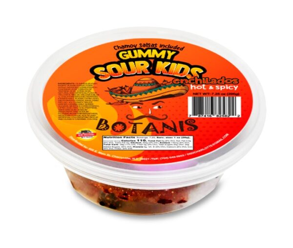 BC Spicy Gummy Sour Kids TRAY