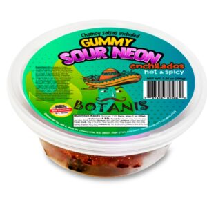 BC Spicy Gummy Sour Neon TRAY